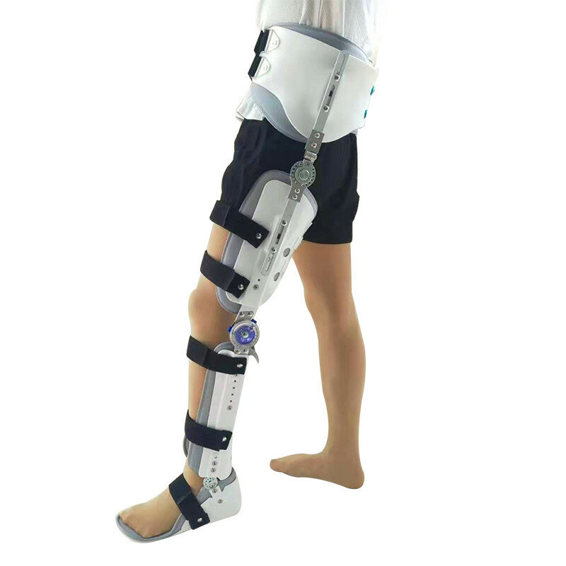 New HKAFO Hip Knee Ankle Foot Orthosis for Hip Fracture Femoral Femur