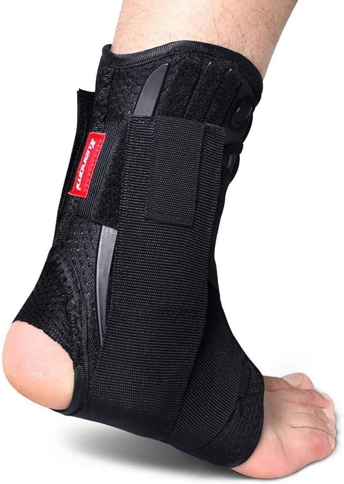 Ankle Stabilizer with Dual Rigid Splints for Enhanced Sports Safety – Large Size