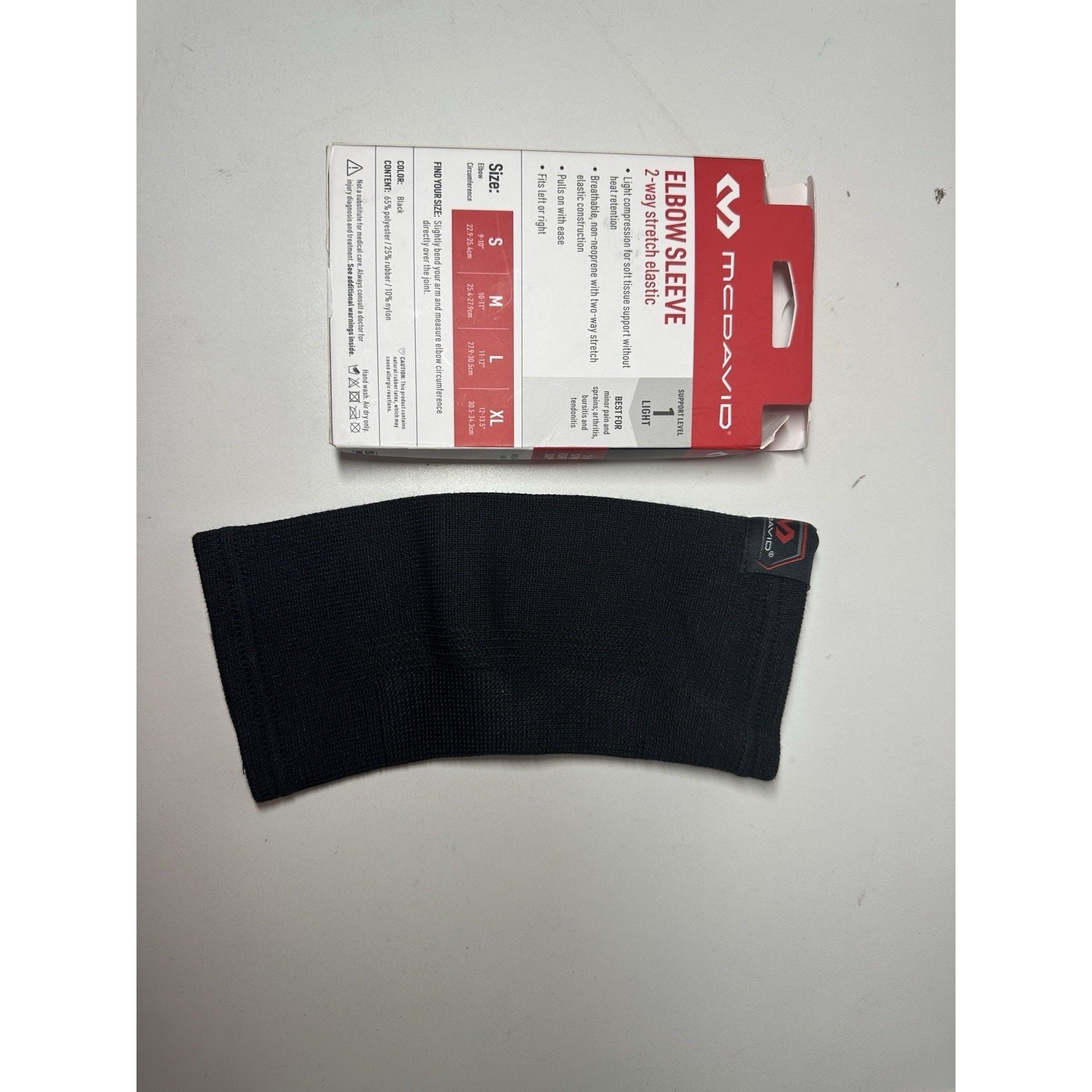 Elastic Elbow Support Sz L