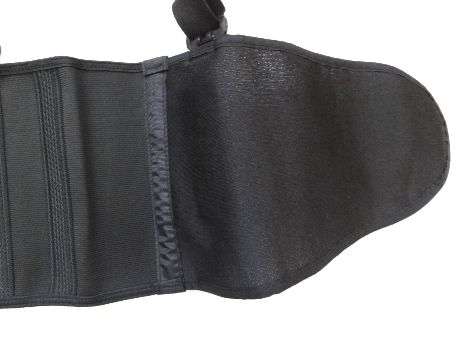 Impact 7389M Economy Back Support with Suspenders Sz. M ~ Black 5″W x 3″D x 8″H