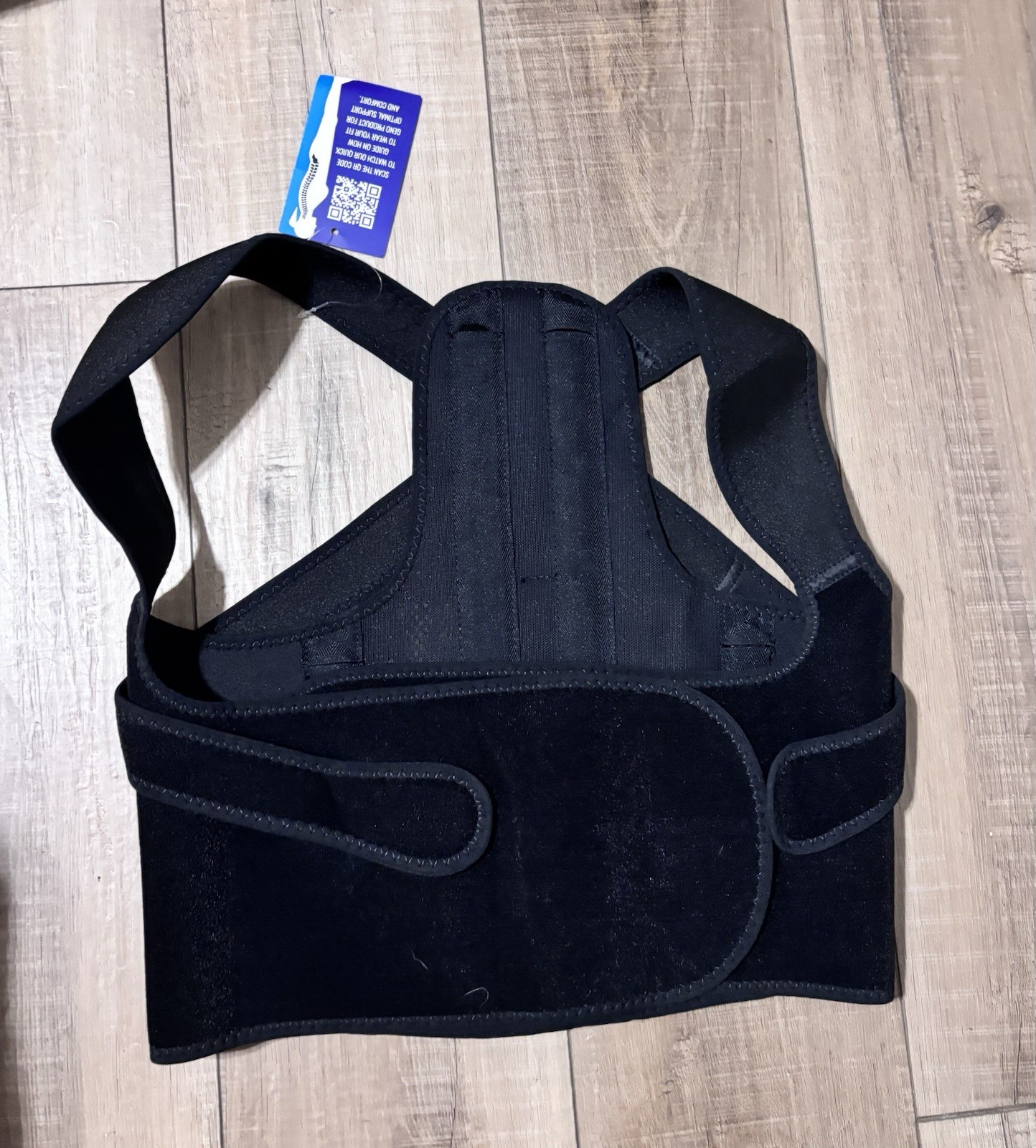 NEW – FIT GENO Adjustable Posture Corrector Brace Back – Medium