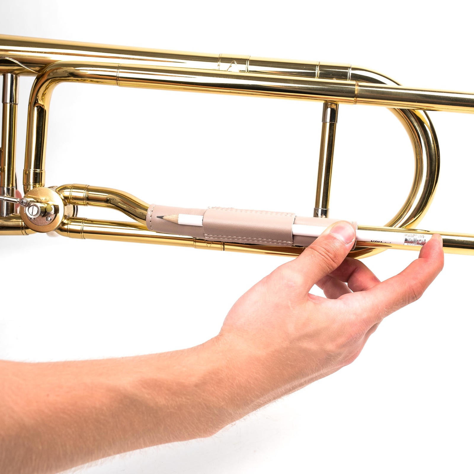 Trombone Neck Protector – Durable Vegan Leather Sweat Guard with Secure Fit –…