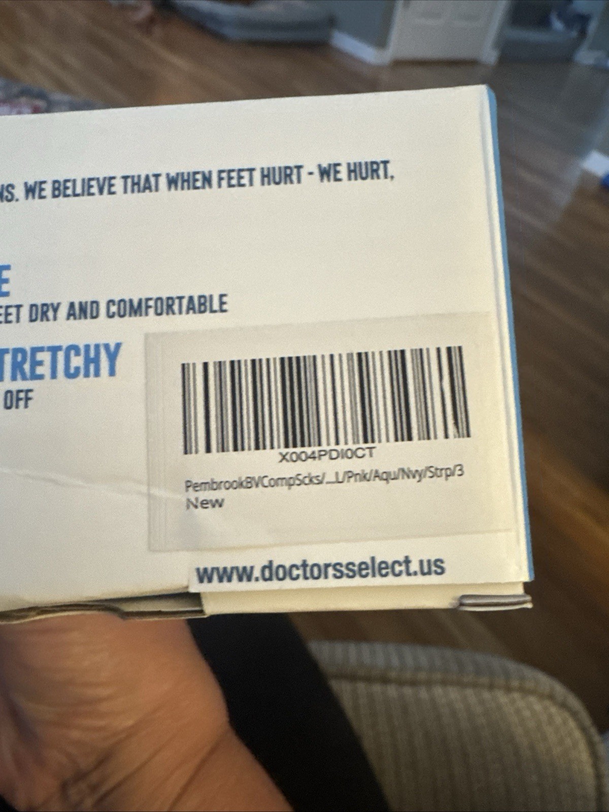 Doctor’s Select Bamboo Viscose Diabetic Socks. 3 Pairs.