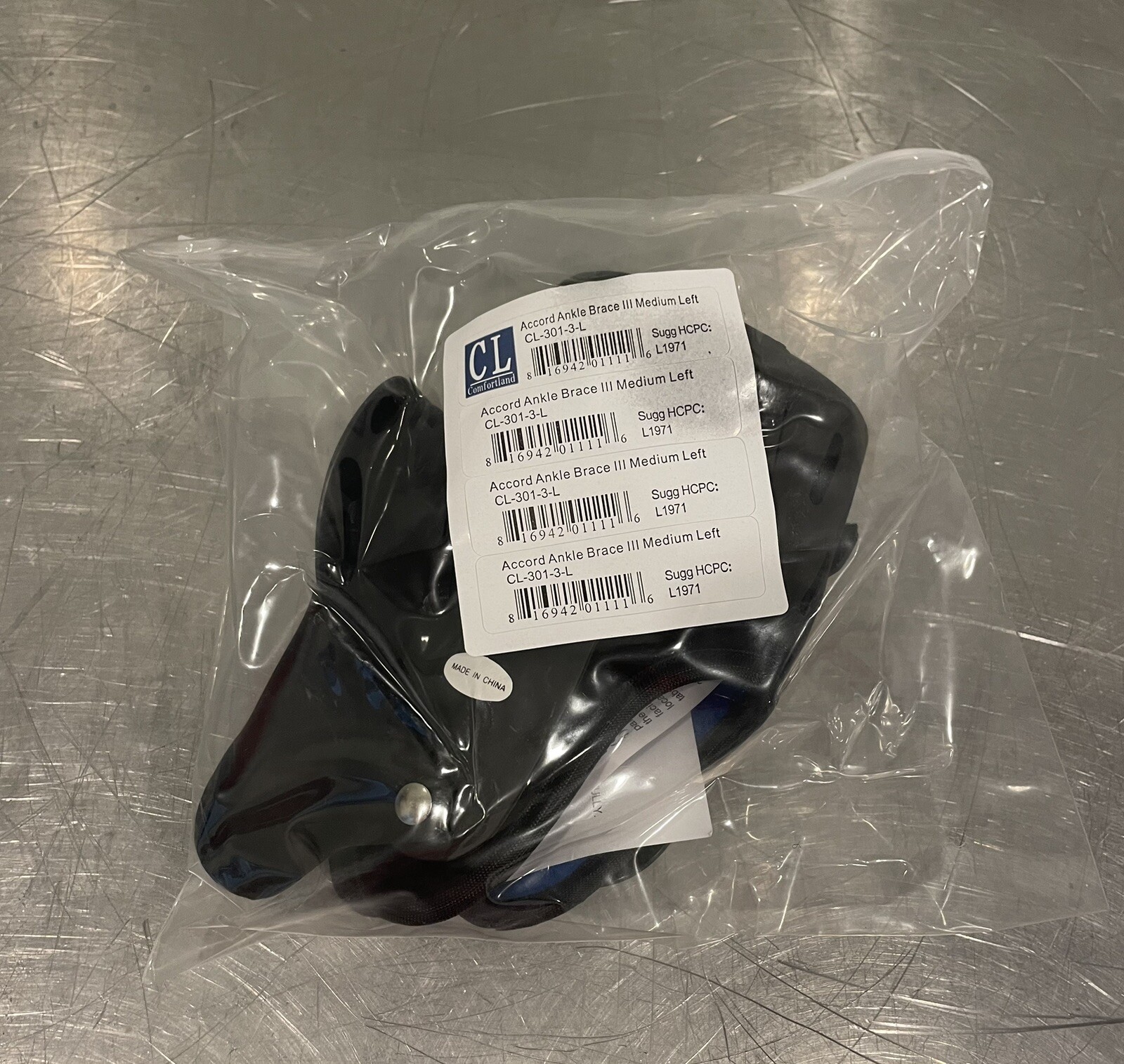 Comfortland CL-301-3-L Ankle Brace Accord III Left Medium NEW IN BOX!