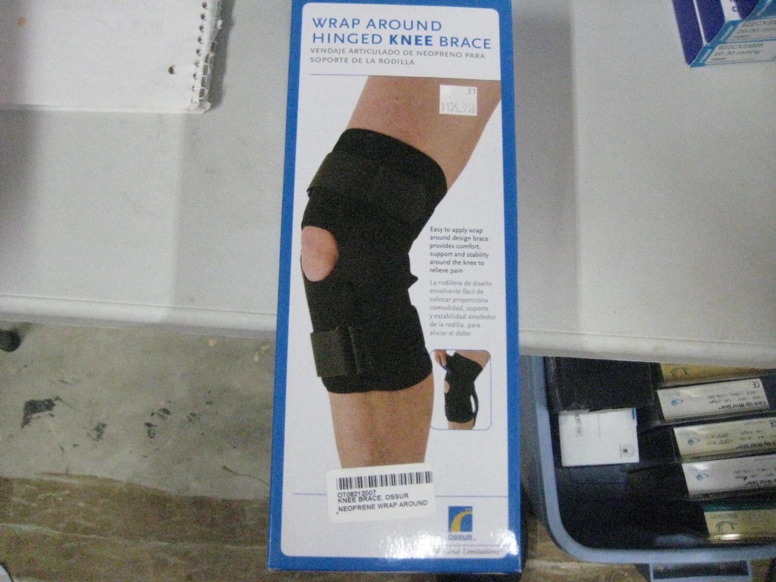 Ossur Form Fit Hinged Knee Brace Wrap Around ACL PCL LCL MCL *NEW*