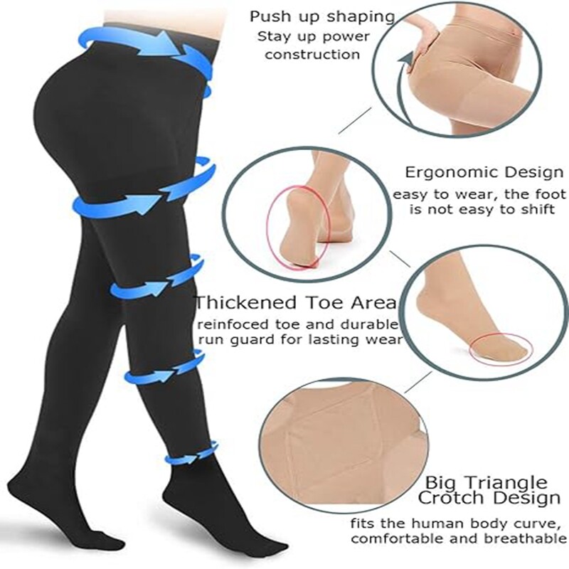 Advanced Graduated Compression Leggings Women | 30-40 MmHg Leggings Tights Pants