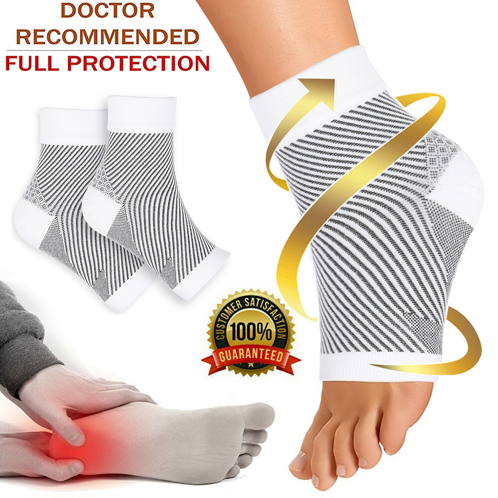 Therapy Foot Sleeves for Tendonitis, Plantar Fasciitis & Foot Heal Pain Relief