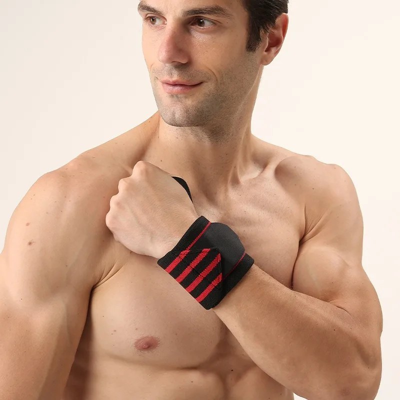 Gym Sports Wrist Band Brace Wrap Adjustable Support Strap Carpal Tunnel Bandage