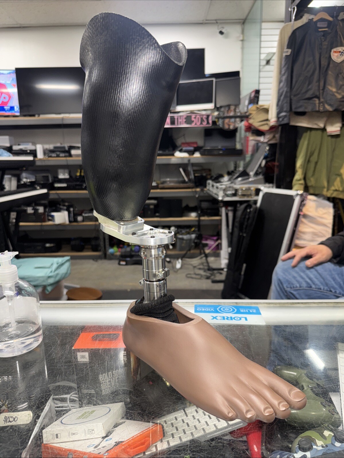Prosthetic Leg CPI 28 Bulldog 10FL-PL Model 28 RIGHT LEG