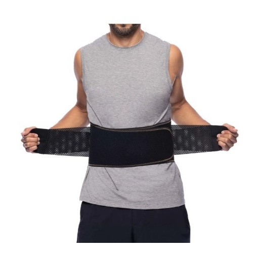 Copper Fit Elite Air Back Support Brace with Airflow Technology, 30″-50″ New OB