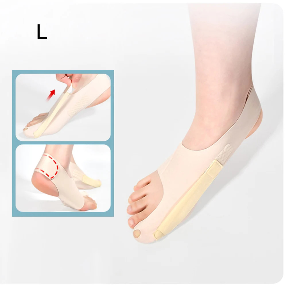 Adjustable Bunion Corrector Sock Toe Separator Pain Relief Foot Tool 1 Pc