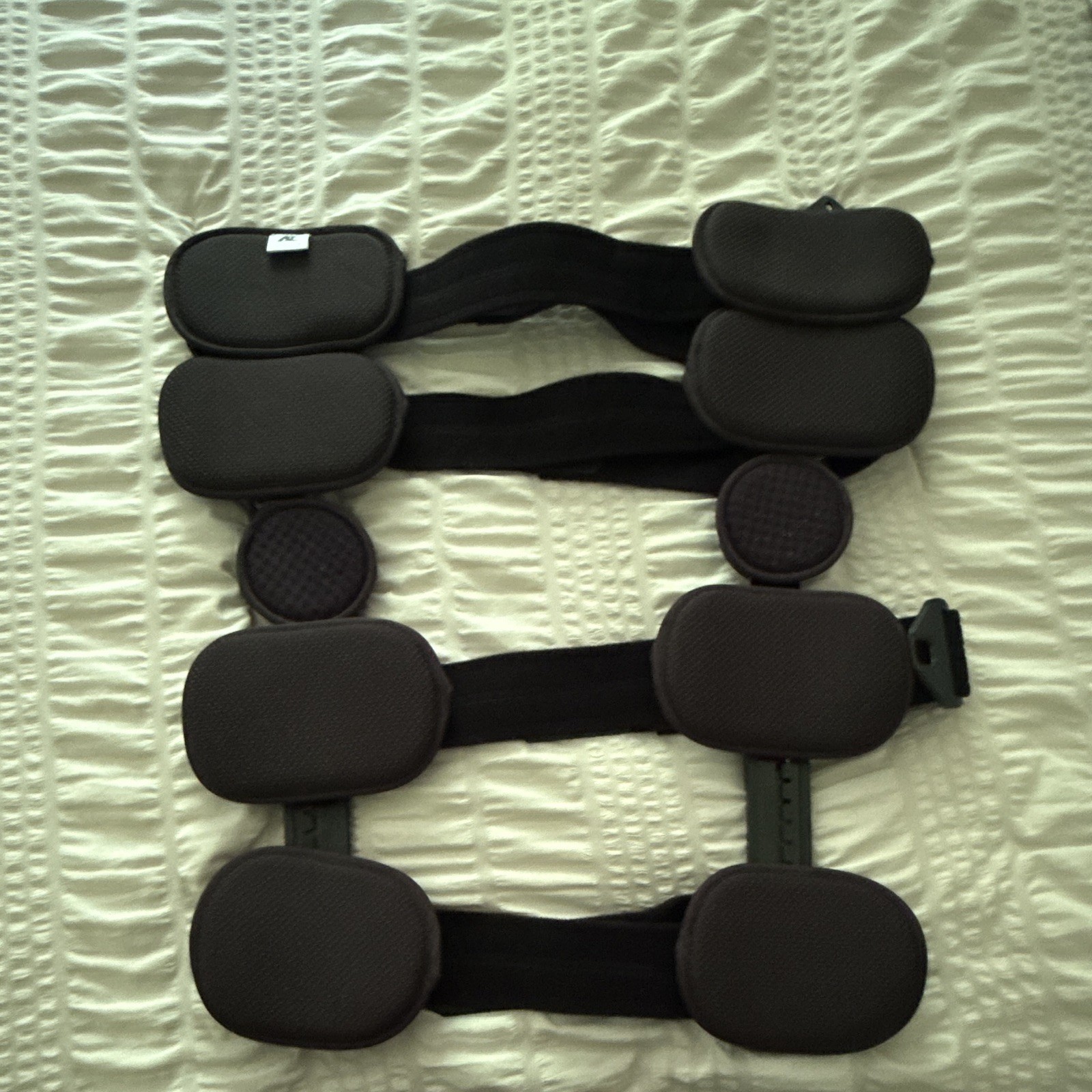 Adjustable Knee & Leg Brace Immobilizer Support, Plastic, One Size, Black