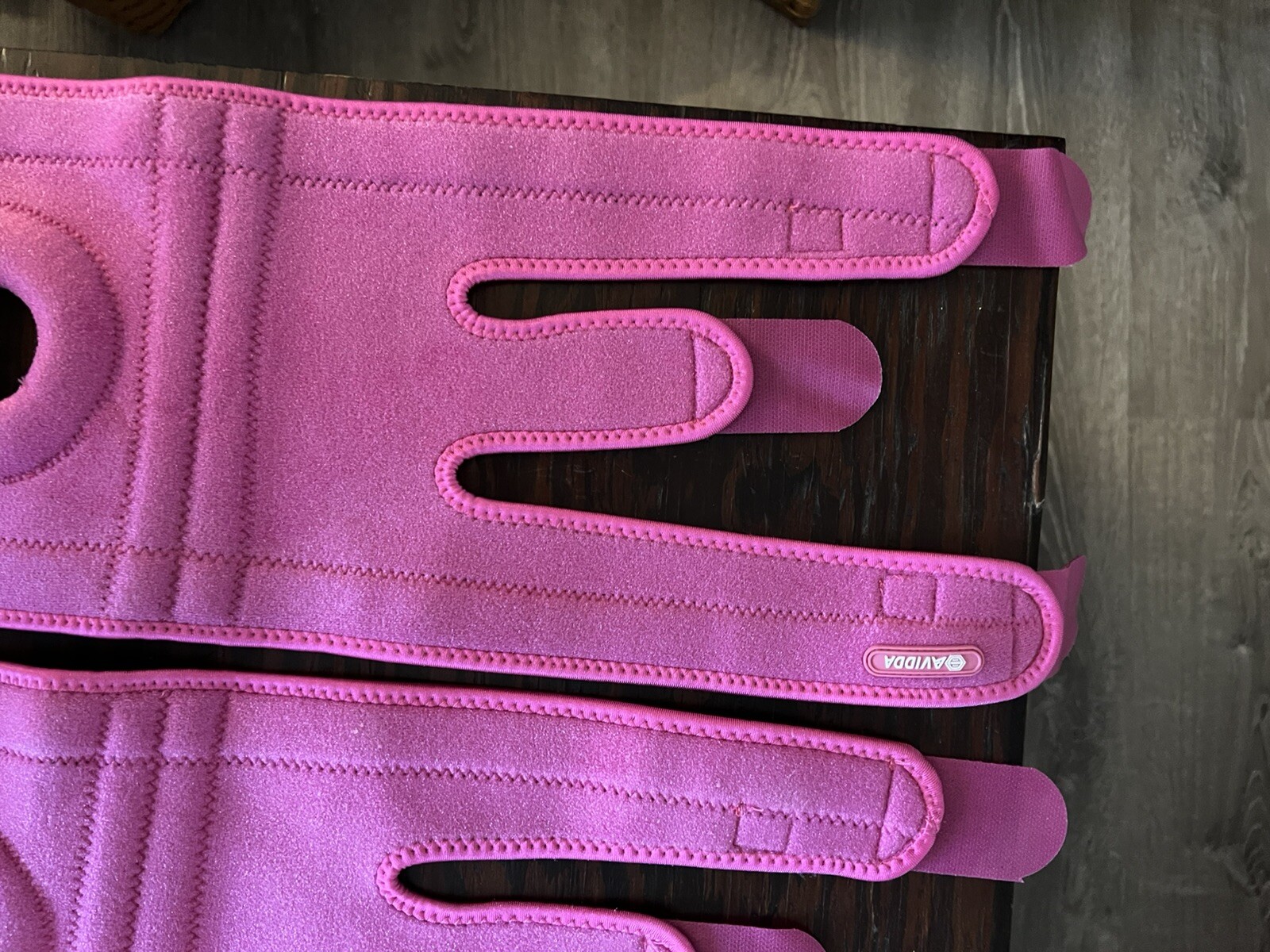 AVIDDA Knee Support Knee Brace Protective Gear Arthritis Pink Sz L/XL Set 2 NEW!