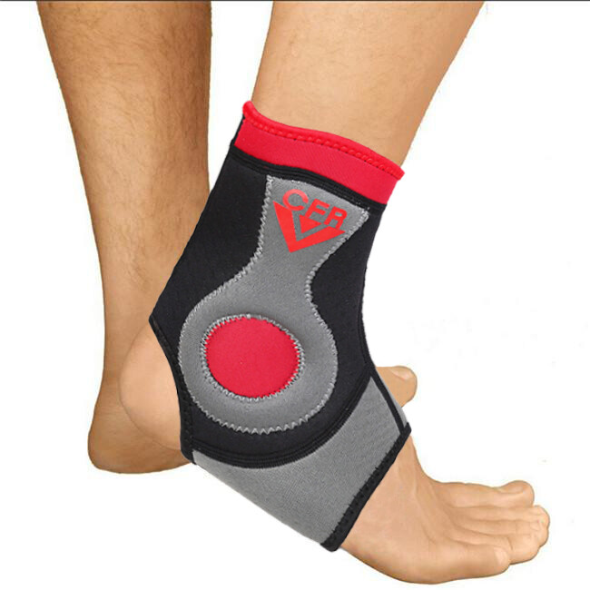 Copper Compression Ankle Support Brace Foot Sleeve – Plantar Swollen Pain Relief