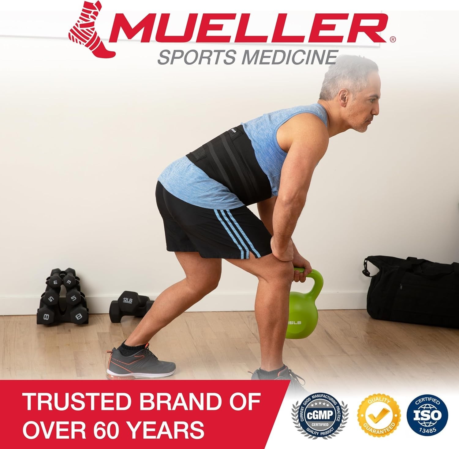 Breathable Back Brace with Targeted Compression for Sciatica & Scoliosis Relief
