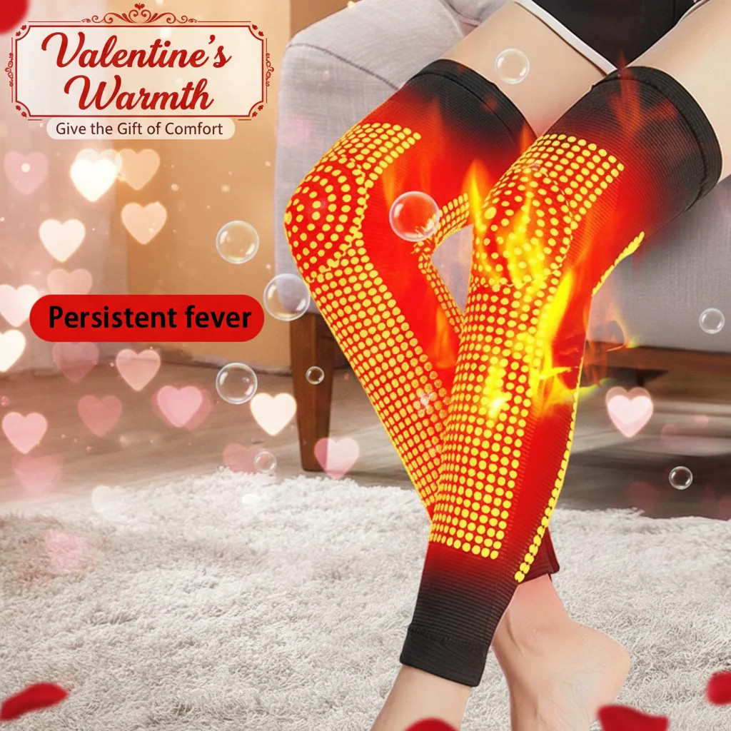 Self-Heating Knee Brace Pain Relief Arthritis Joint Support Warm New USA