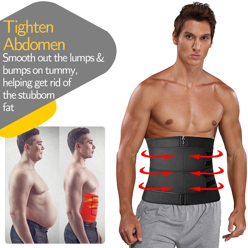 Surgical Abdominal Binder Hernia Support Wrap Belly Band Abdominal Belt S-XXXL