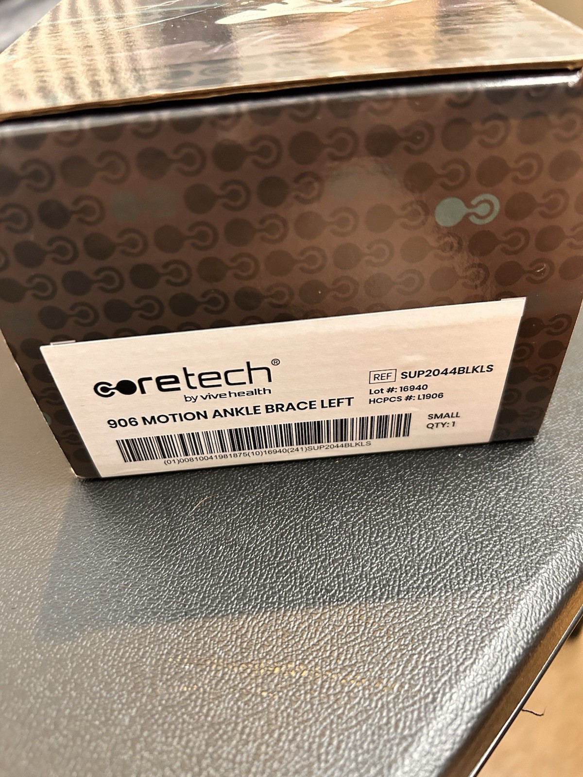 Coretech 906 Motion Ankle Brace by Vive Health – Left Small – NEW