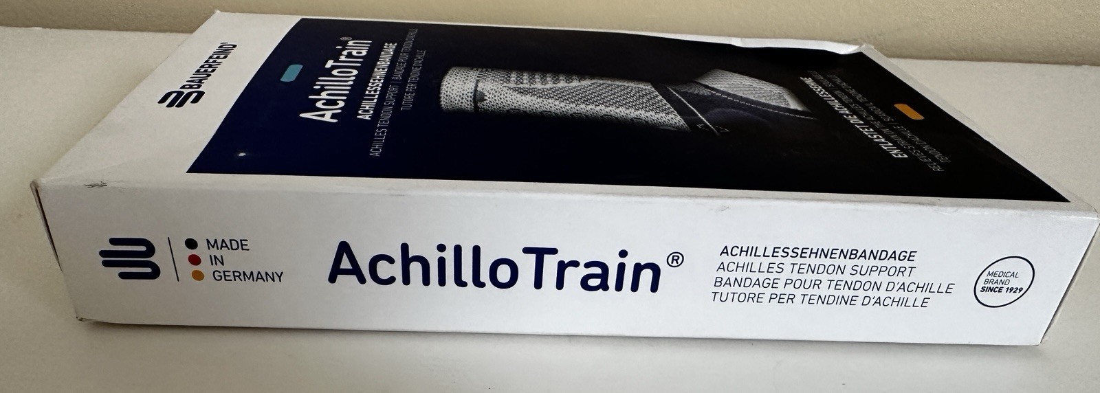 Bauerfeind AchilloTrain Achilles Tendon Support Size 3, Color Titan