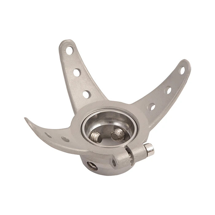 Three Prong Jaw Adapter for Prosthetic Socket – Artificial Limb Component