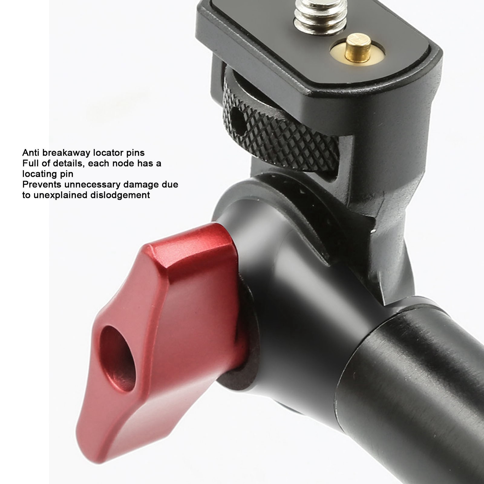 Articulating Arm 3 Section Adjustable Detachable 1/4inch 3/8inch 5/8inch Screw