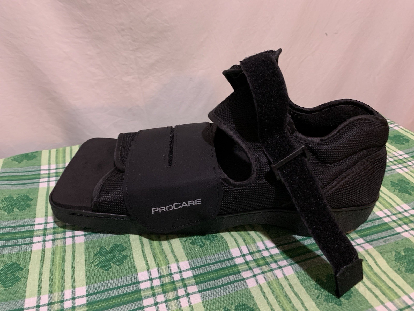 ❤️ProCare Foot Brace Square Toe Post-Op Shoe Size LARGE left or right EUC