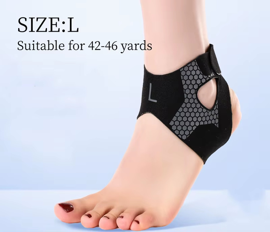 Adjustable Ankle Brace 1PC Compression Strap Pain Relief for Basketball Gym