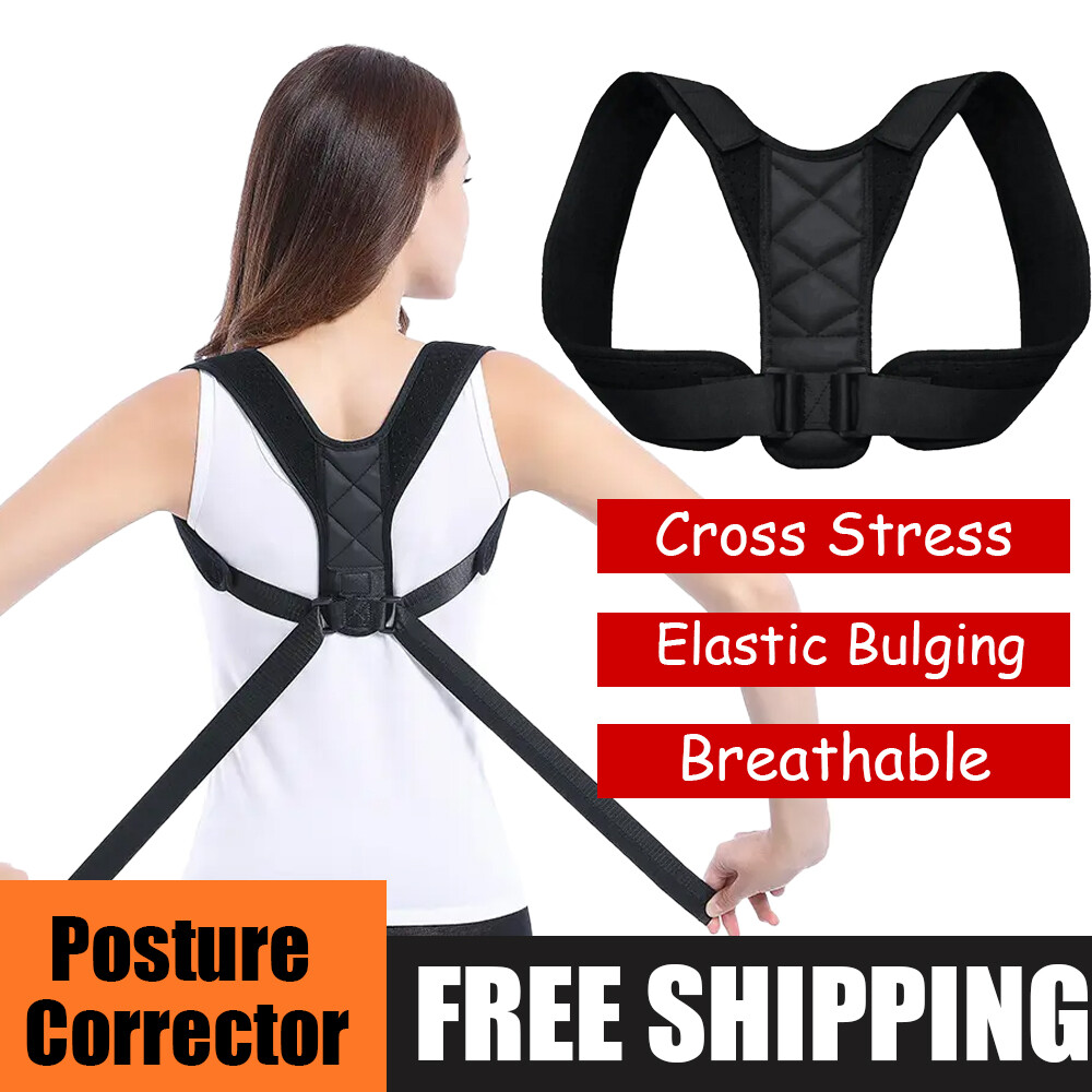 Posture Corrector Back Support Strap Brace Lumbar Posture Orthopedic Belt US
