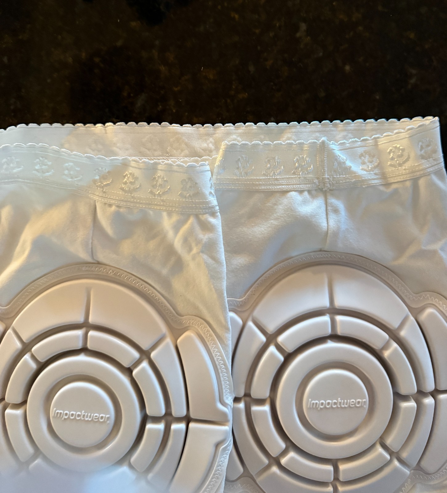 IMPACTIVE Hip Protectors, Garment intended to reduce force impact to Trochanter