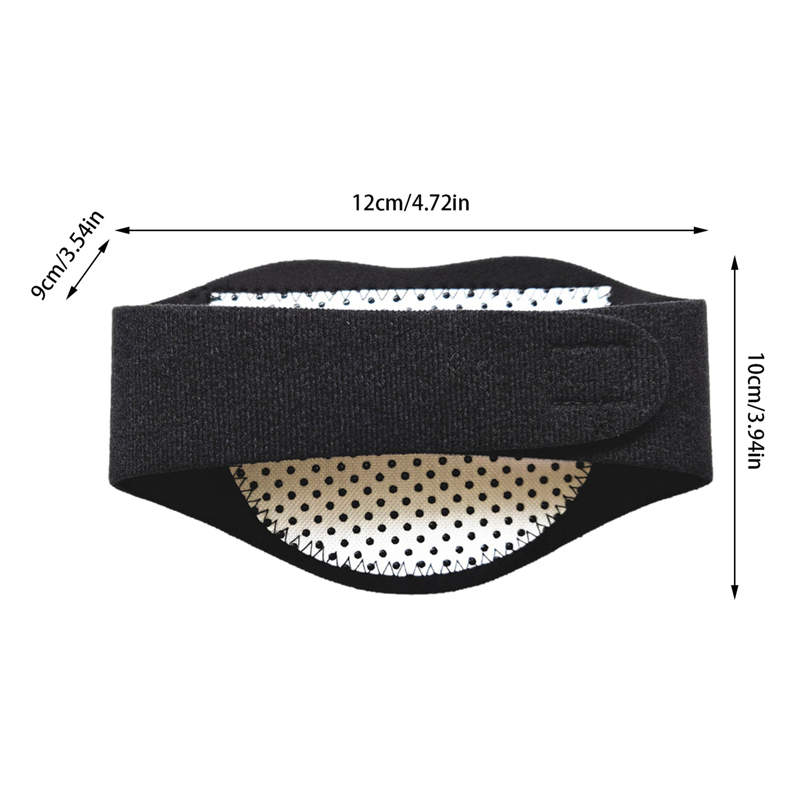 Self Heating Magnetic Neck Support Brace Collar Pain Relief Heat Pad