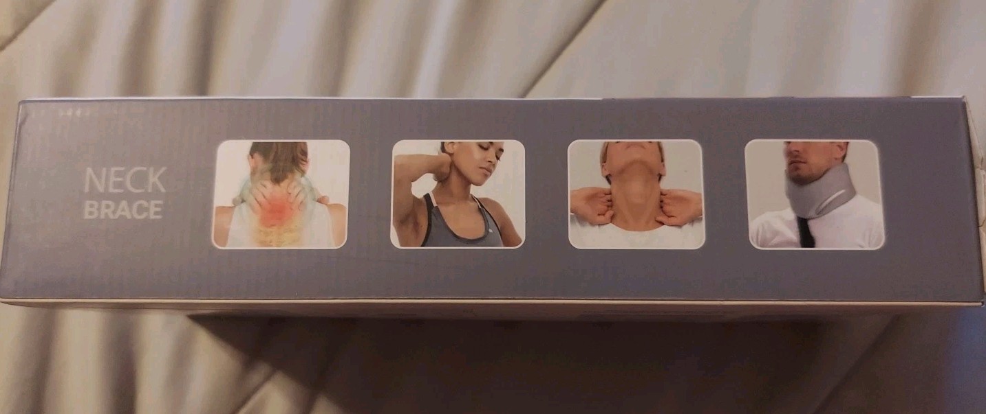 DUPPA Neck Brace Soft Memory Foam, Breathable & Ergonomic Design