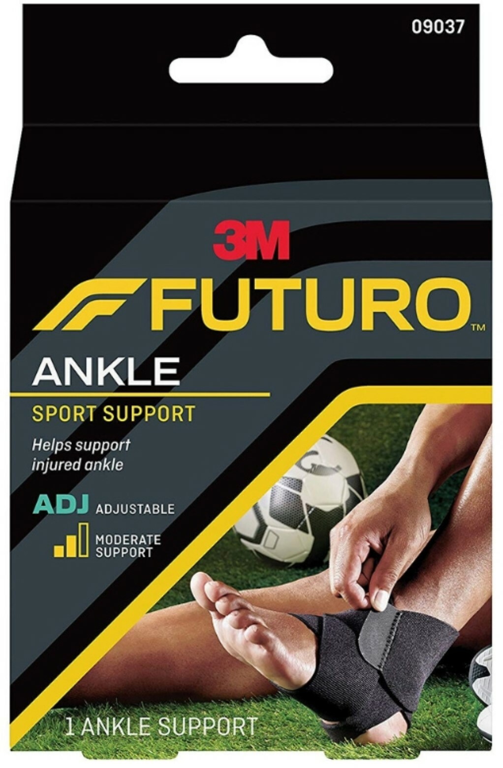 3M Futuro Sport Sore Ankle Support Mild Plantar Fasciitis Recovery Adjustable