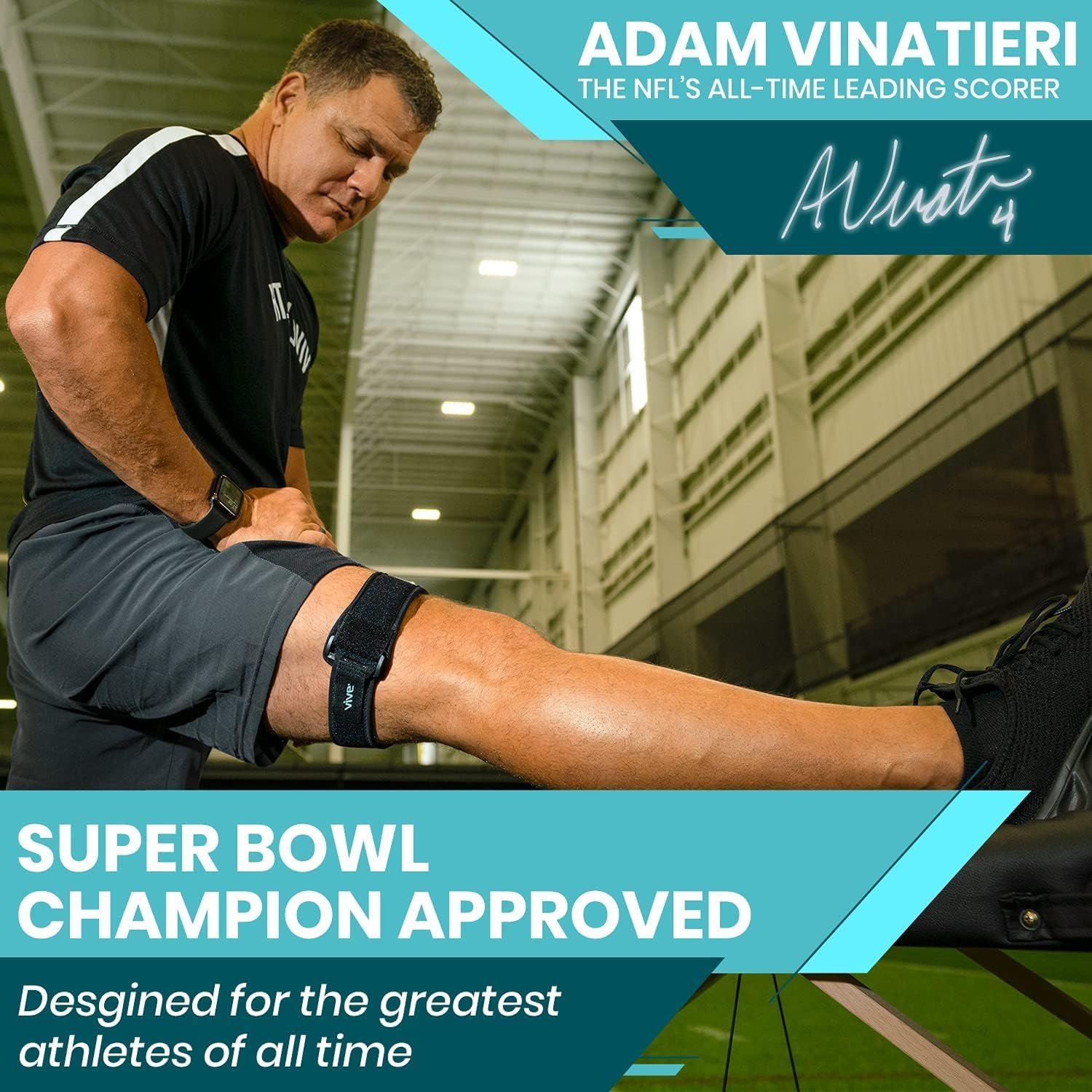 IT Band Strap – Iliotibial Band Compression Wrap – Outside of Knee | Pain, Hip,
