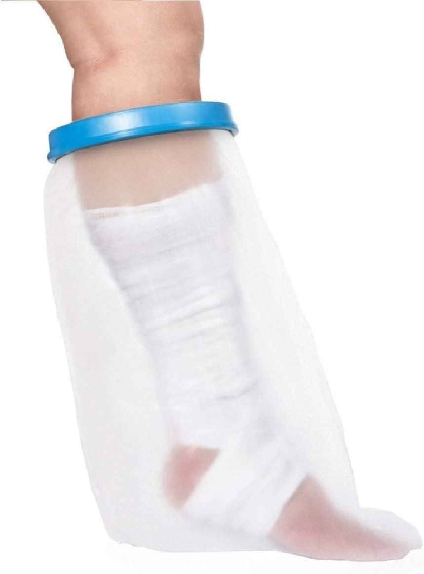 Wilsco 100% Waterproof Leg Cast Cover for Showering, Reusable Covers for Leg