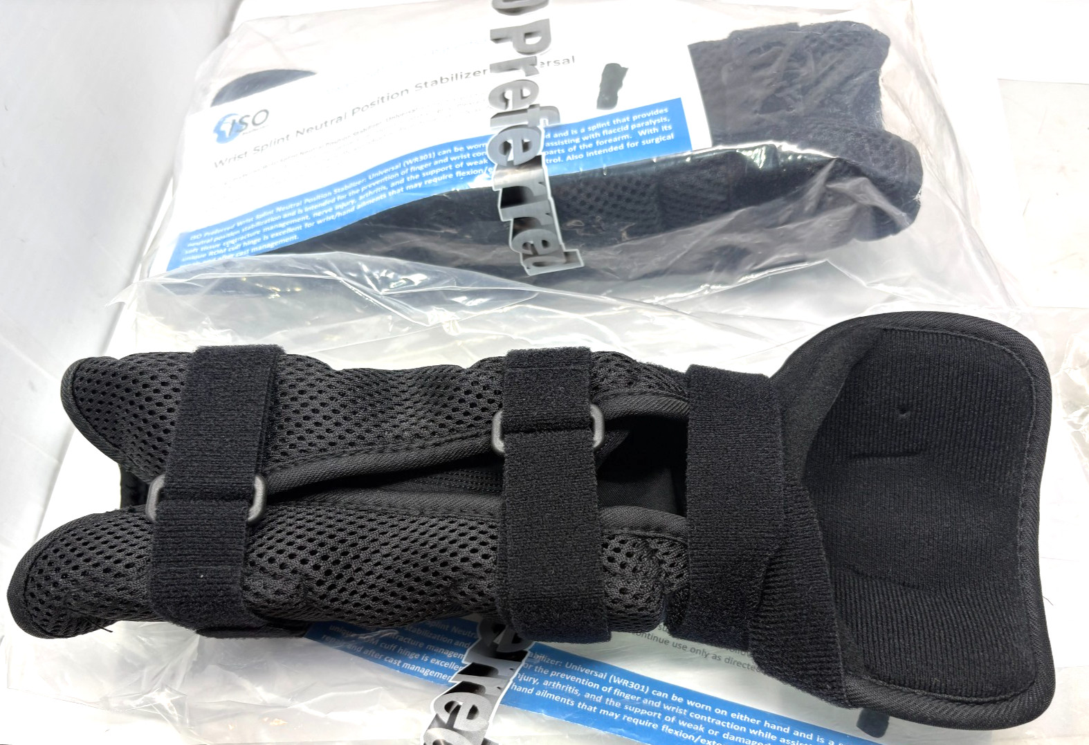 “2”-ISO Preferred Wrist Splints Neut. Pos. R/L Univ Stabilizer Brace ISO-WR301