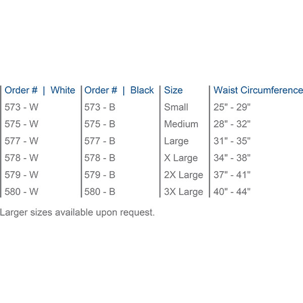 Advanced Ortho Breath Lite Back Support White 3X-Large (40-44″)