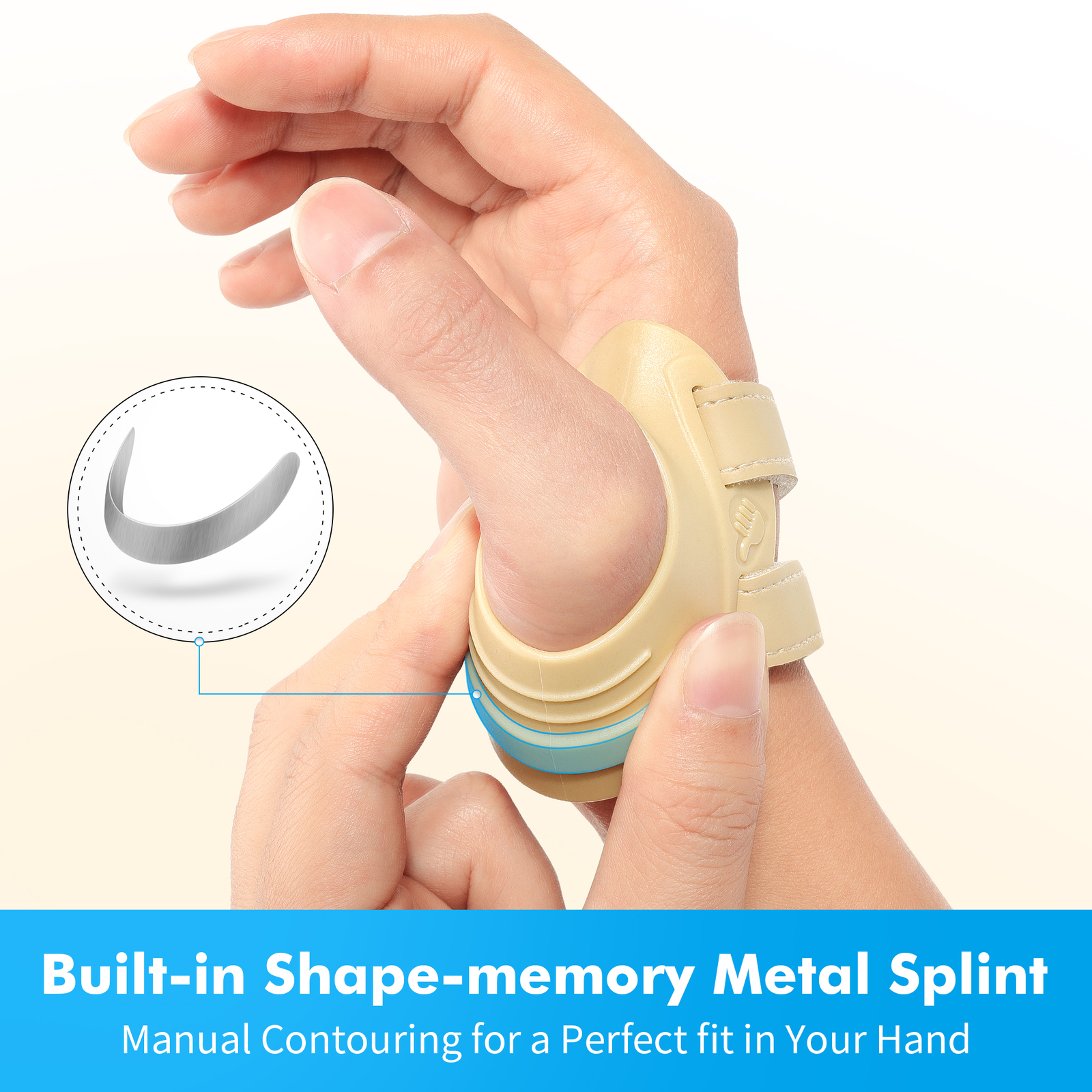 CMC Thumb Brace for Osteoarthritis Splint CMC Joint Arthritis Pain Stabilizer
