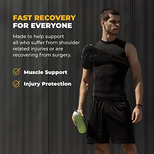 Rotator Cuff Shoulder Brace Women – Copper Shoulder Compression Sleeve for