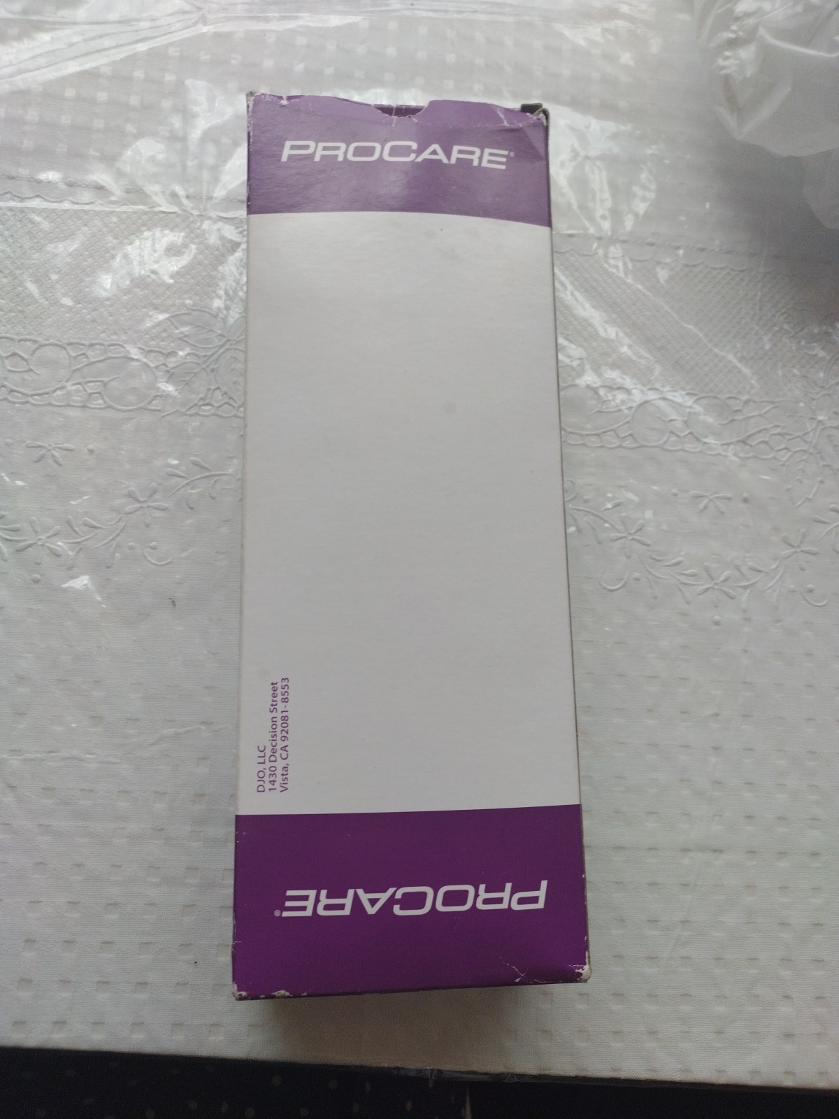 PROCARE ComfortFORM Wrist Splint Aluminum Stay Foam Lycra Left Hand Black Medium