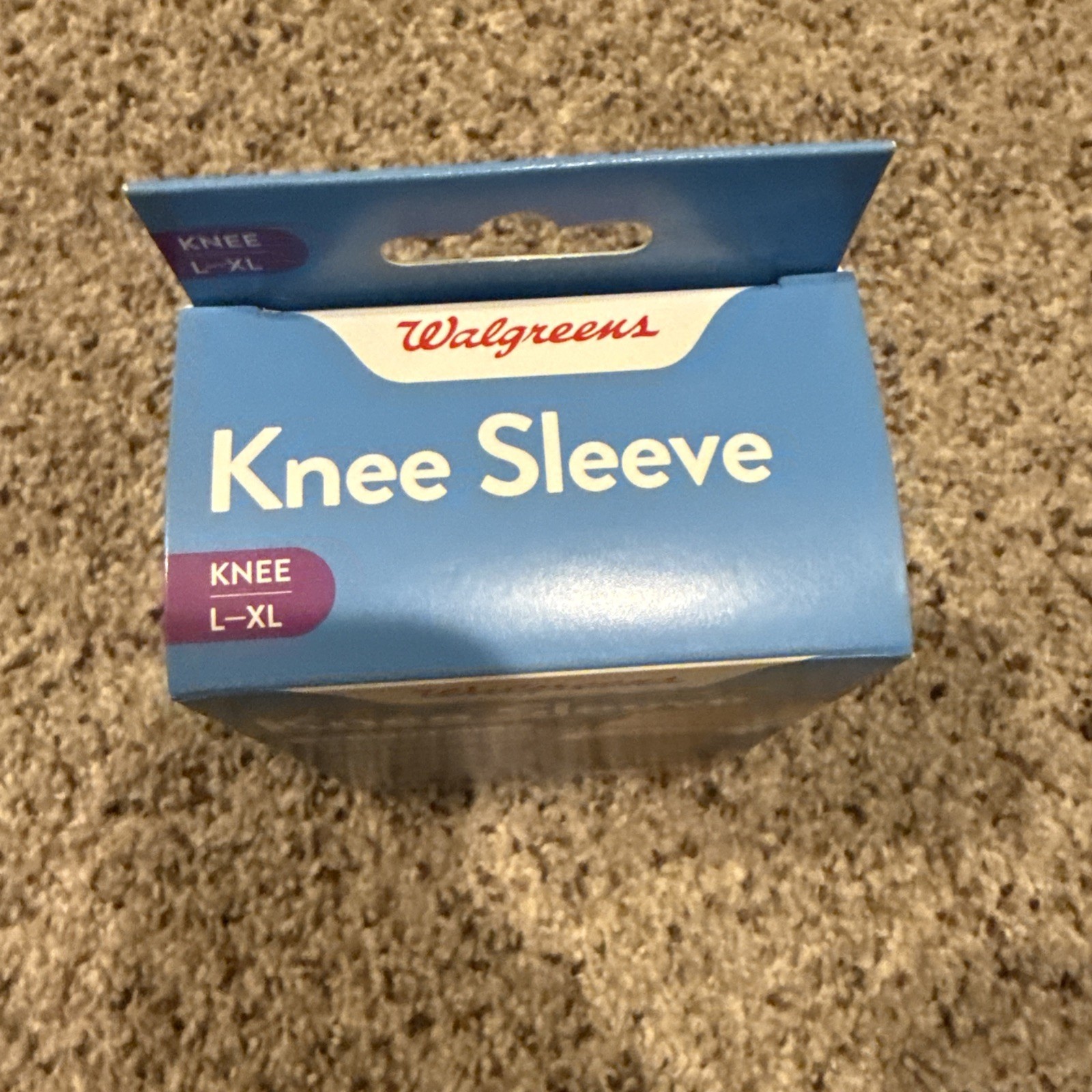 Compression Knee Sleeve Walgreens Moderate Support Size L/XL . Fits R/L