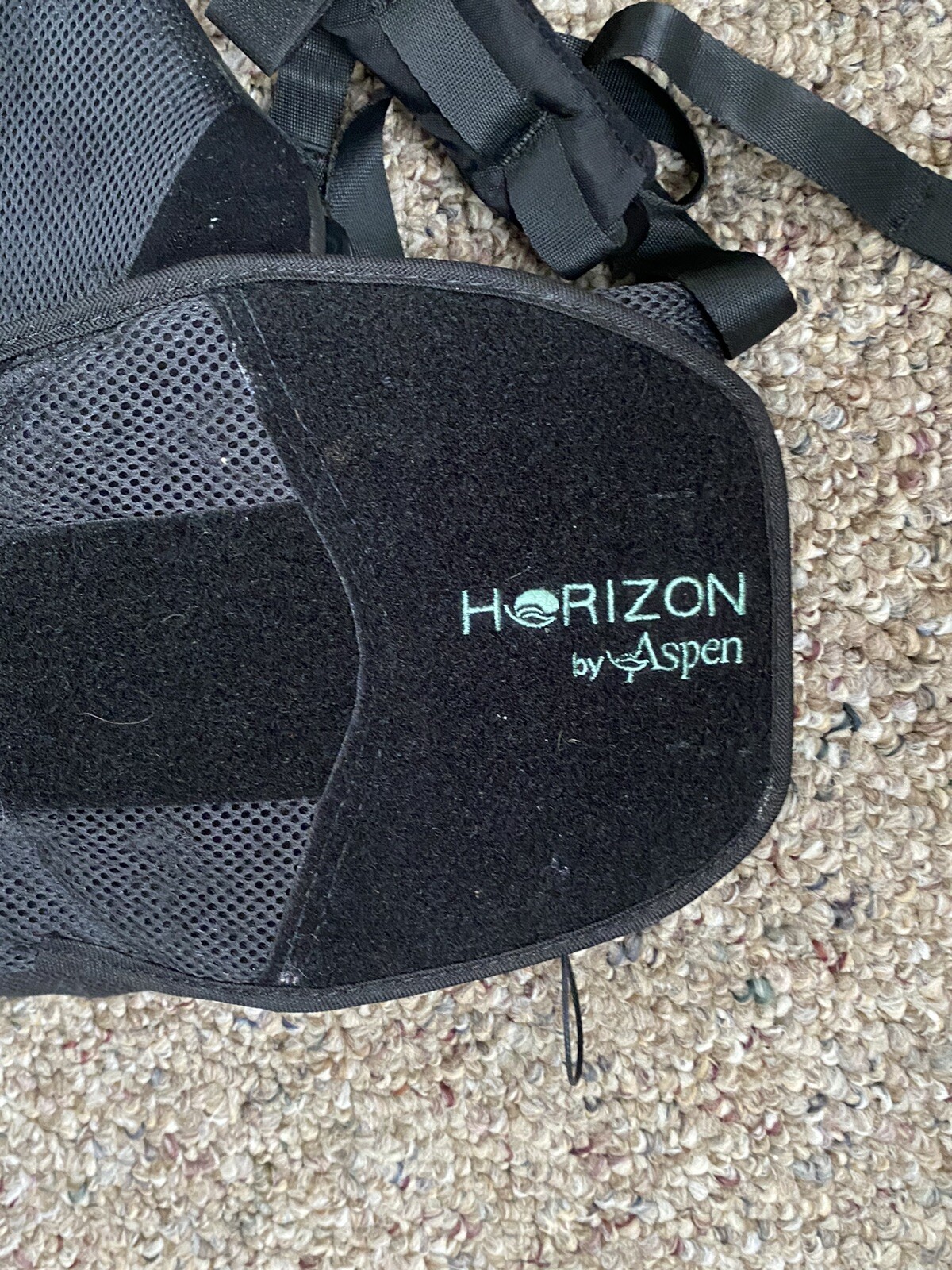 HORIZON BY ASPEN ADJUSTABLE LUMBAR SUPPORT BACK BRACE