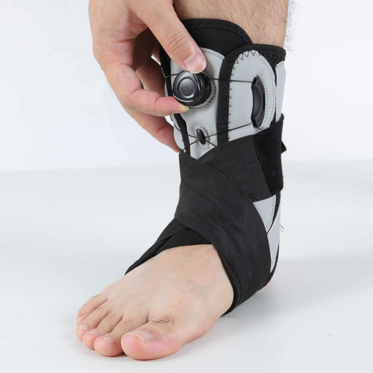 Ankle Brace Support Foot Drop Splint Orthotics Fracture Sprain Injury Support US
