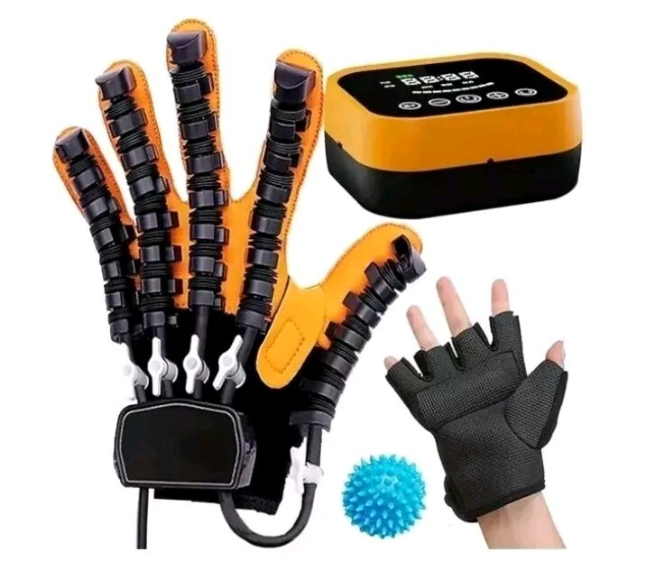 Rehabilitation Robot Gloves Finger Exerciser for Hand Stroke Hemiplegia Patients