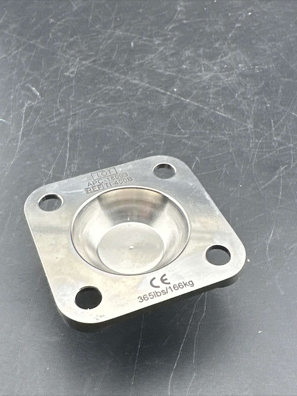 Prosthetic Leg Component Adapter. Prosthetic Leg Part.