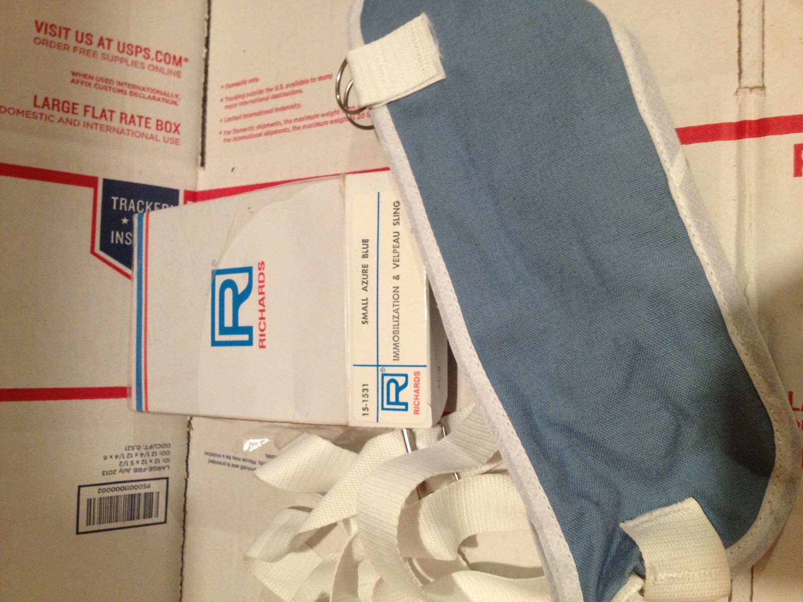 Richards Immobilization & Velpeau Sling – Small Azure Blue 15-1531