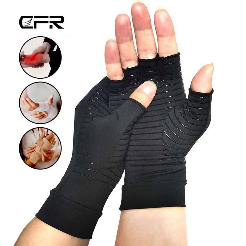 Copper Compression Gloves for Carpal Tunnel Arthritis Pain Therapeutic Brace NCW