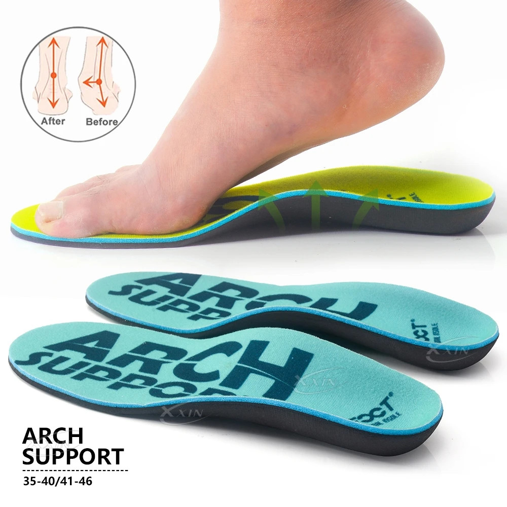 Arch Support Insole Orthopedic Insole Men Women Sport Shoe Insert Flat Foo