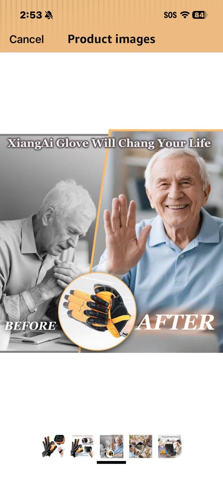 MZU Upgraded version of rehabilitation robot gloves,finger and hand exercise …