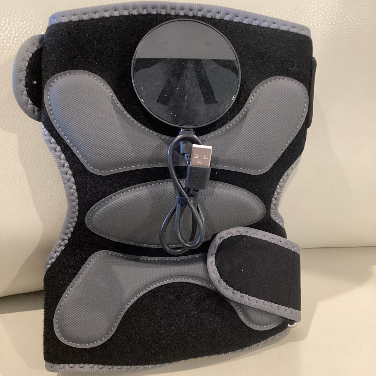 Wireless Knee Brace Massager With Heating And Vibration Functions Rechargeable