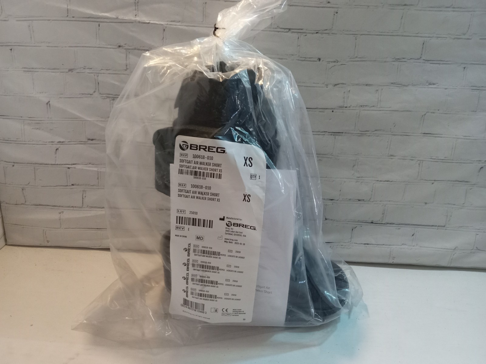 BREG Air Walker Boot SoftGait Short XS 100618-010 ****FREE SHIPPING****